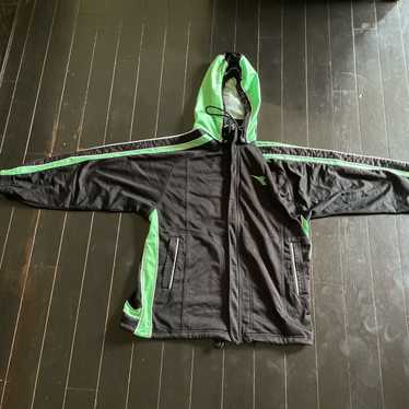 Asics Endura hoodie neon and black medium