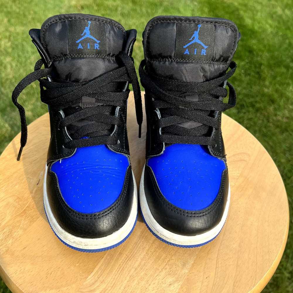 Jordan Brand × Nike Air Jordan 1 Mid GS Black Hyp… - image 4