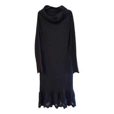 Non Signé / Unsigned Wool mid-length dress - image 1