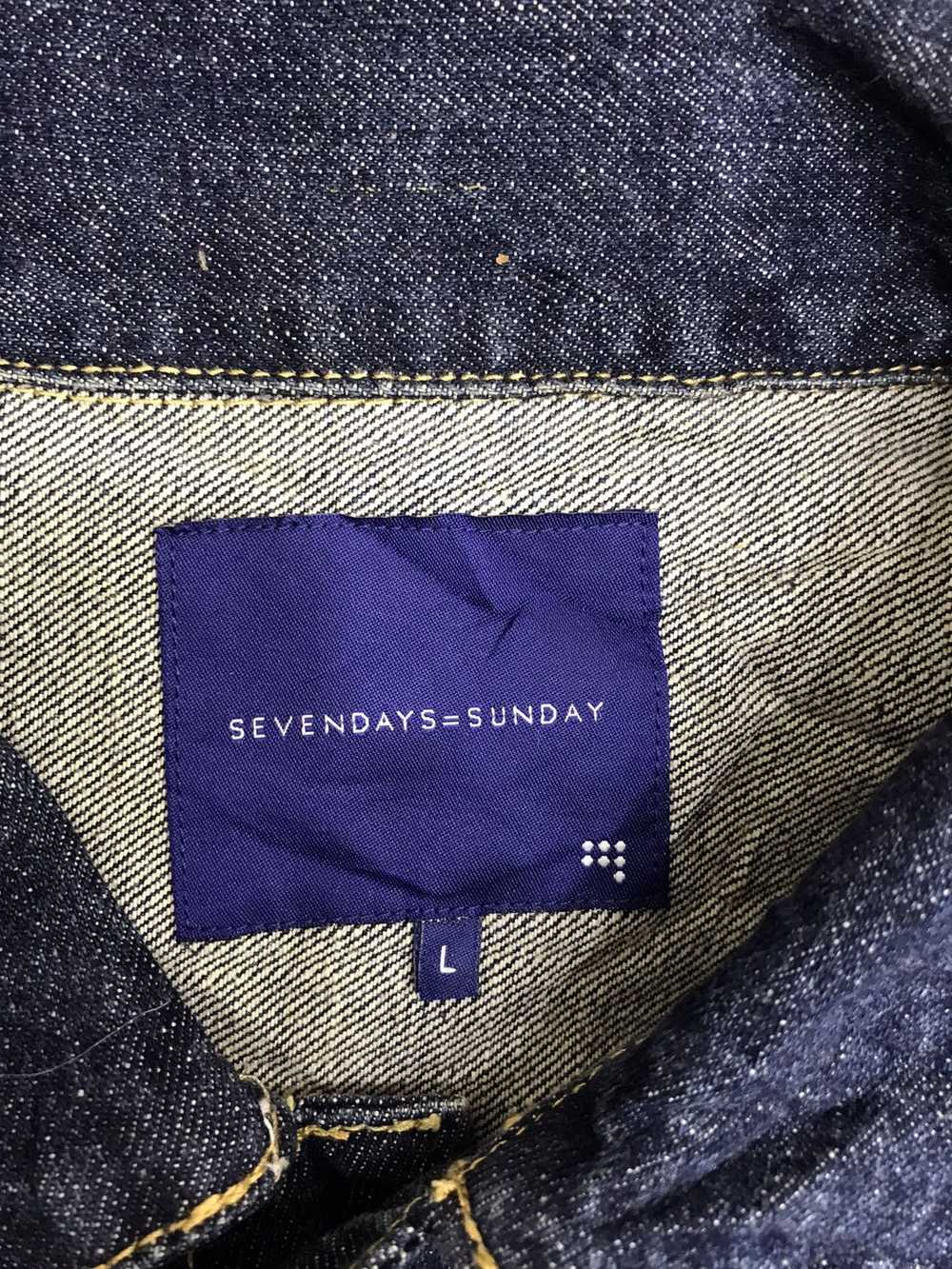 Denim Jacket × Japanese Brand SEVENDAYS=SUNDAYS T… - image 4