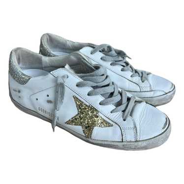 Golden Goose Superstar leather trainers