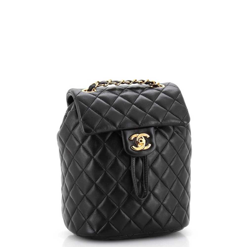 Chanel Leather backpack - image 3