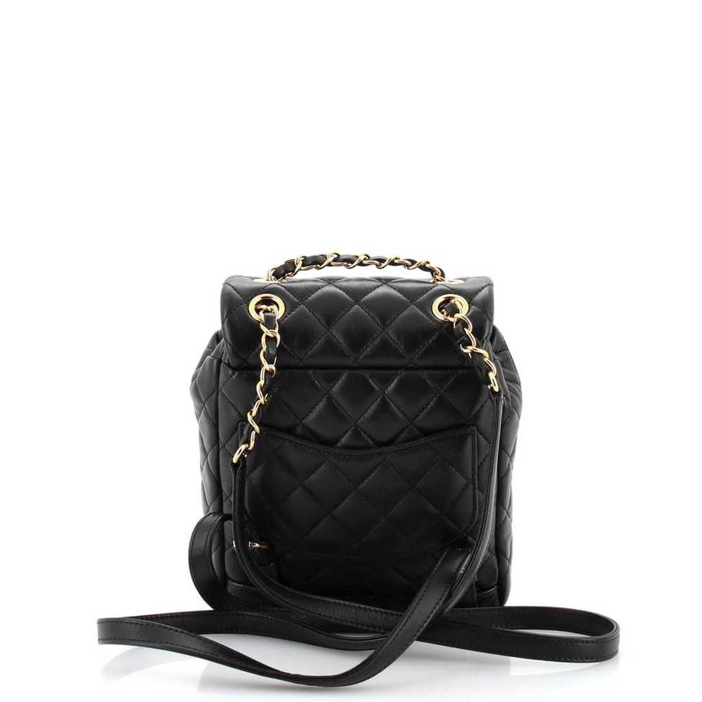 Chanel Leather backpack - image 4