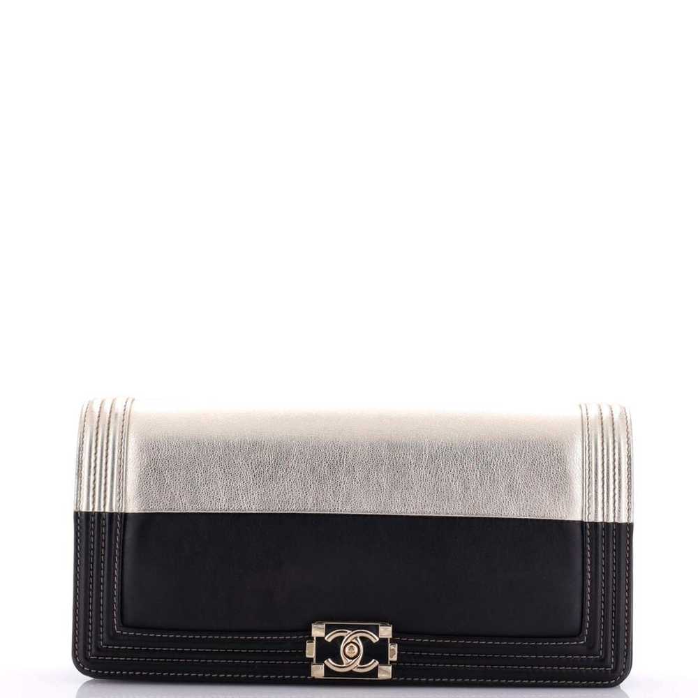 Chanel Leather clutch bag - image 1