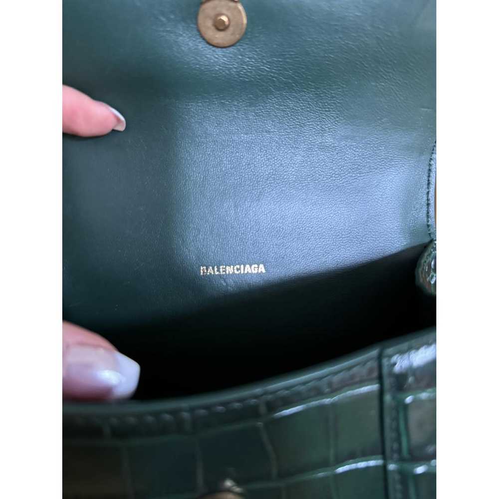 Balenciaga Hourglass leather crossbody bag - image 3