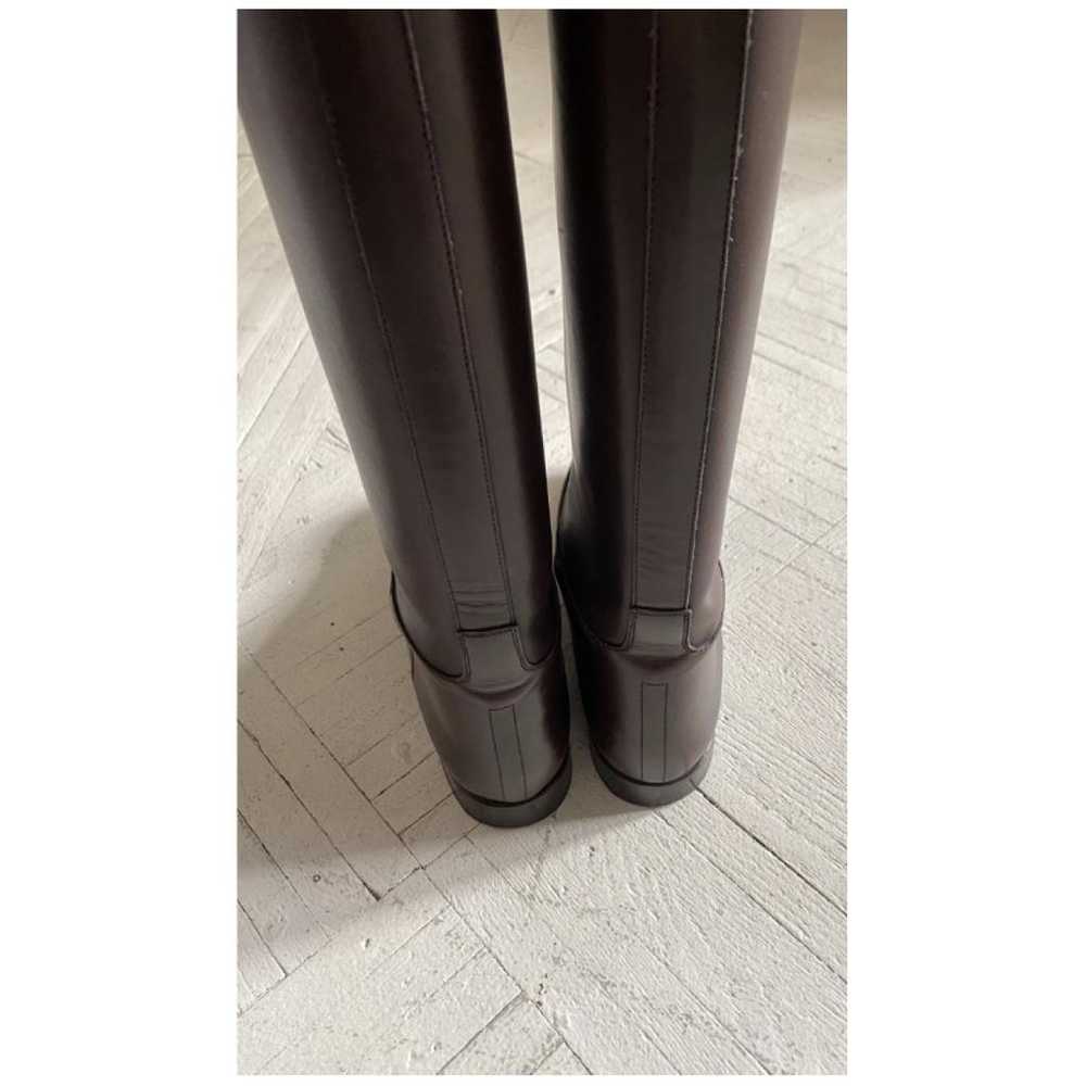 Hermès Jumping leather riding boots - image 3