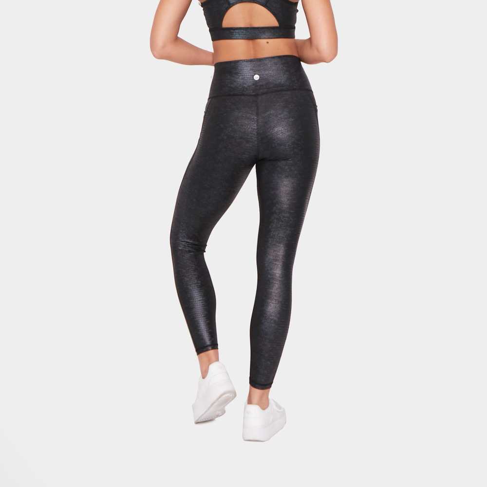 Senita Athletics Shakti Leggings - Black Snake - - image 2