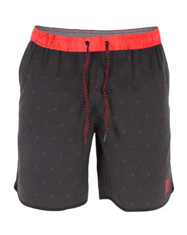 dixxon Finney Chad Shorts - Black & Red