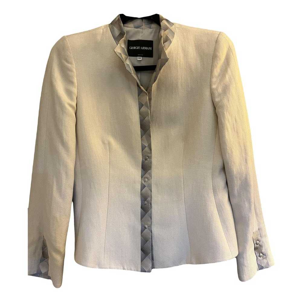 Giorgio Armani Linen blazer - image 1