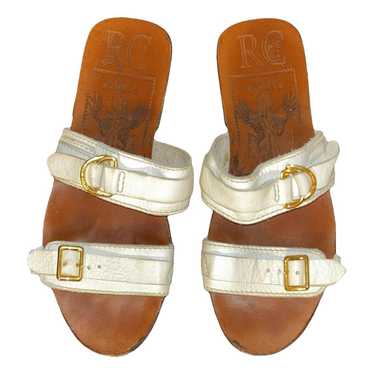 Roberto Cavalli Leather sandals