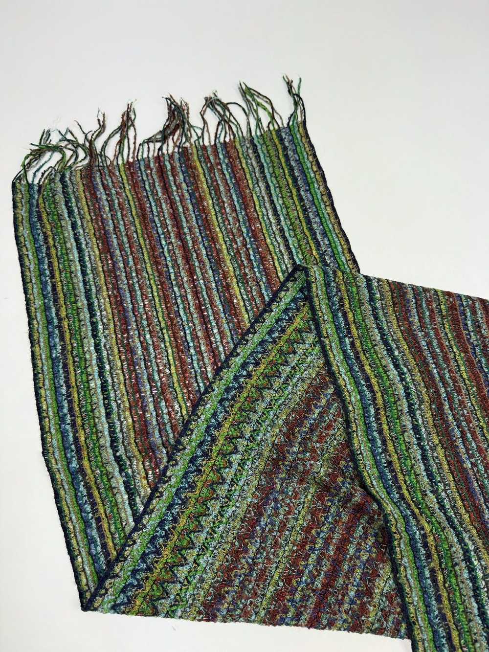 Missoni Missoni Sciarpe Multicolor Knit Scarf Mad… - image 2