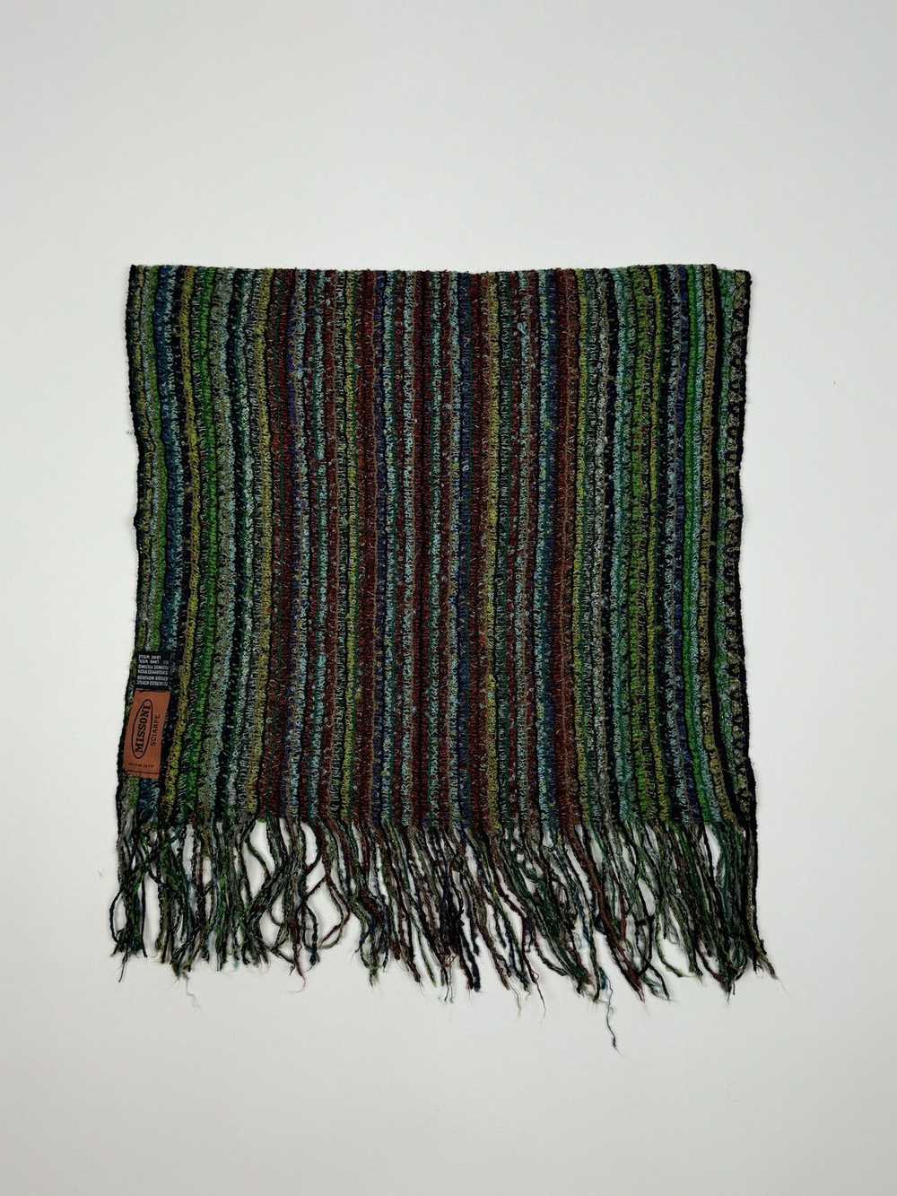 Missoni Missoni Sciarpe Multicolor Knit Scarf Mad… - image 3