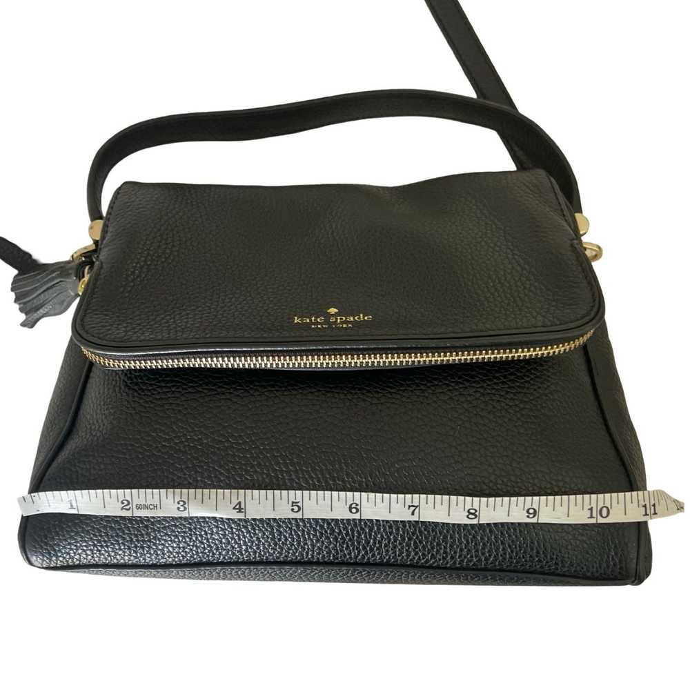 Kate Spade Kate Spade Black Pebbled Leather Purse… - image 5