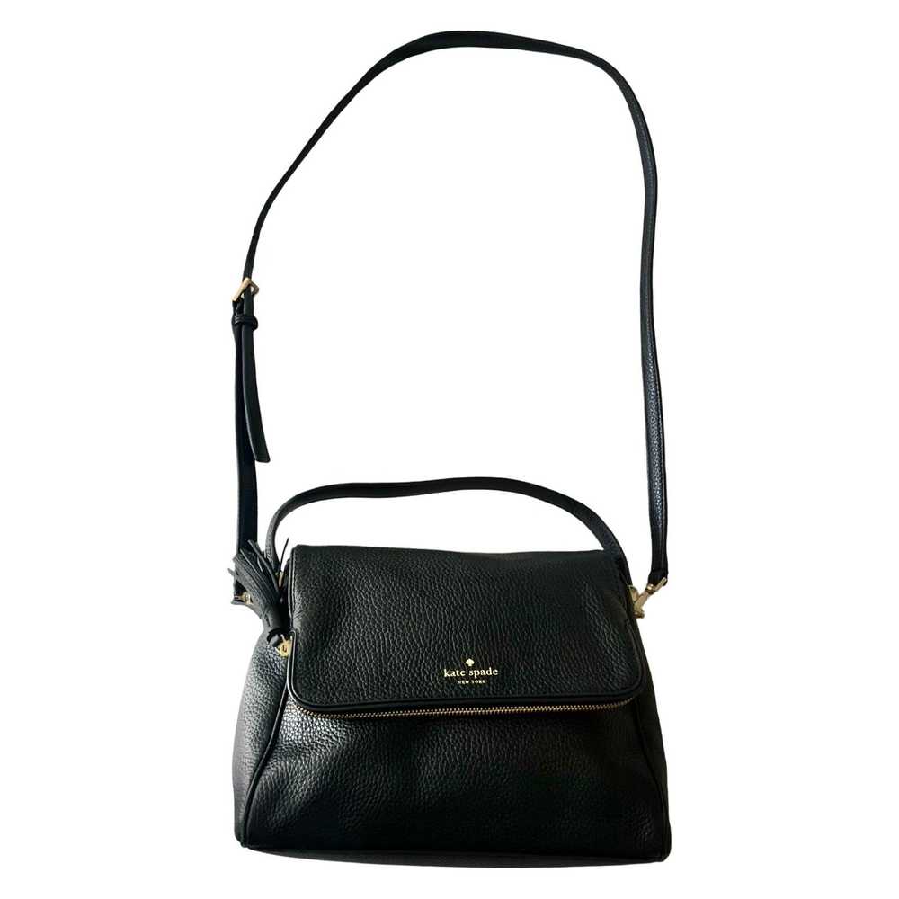 Kate Spade Kate Spade Black Pebbled Leather Purse… - image 8