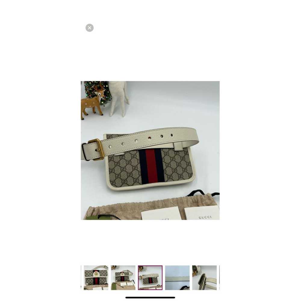 Gucci Cloth travel bag - image 4