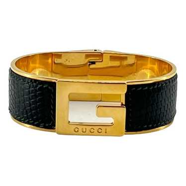 Gucci Icon leather bracelet