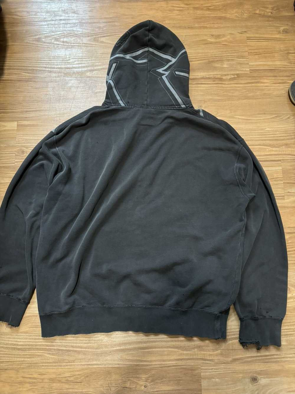 Fox × Fox Racing Thrashed Y2K Fox Racing Zip Up - image 2