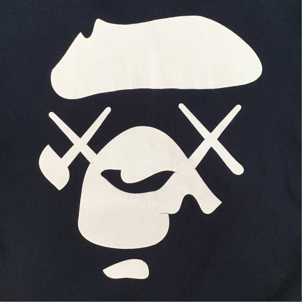 Bape × Kaws BAPE × kaws BIG FACE pullover hoodie … - image 2