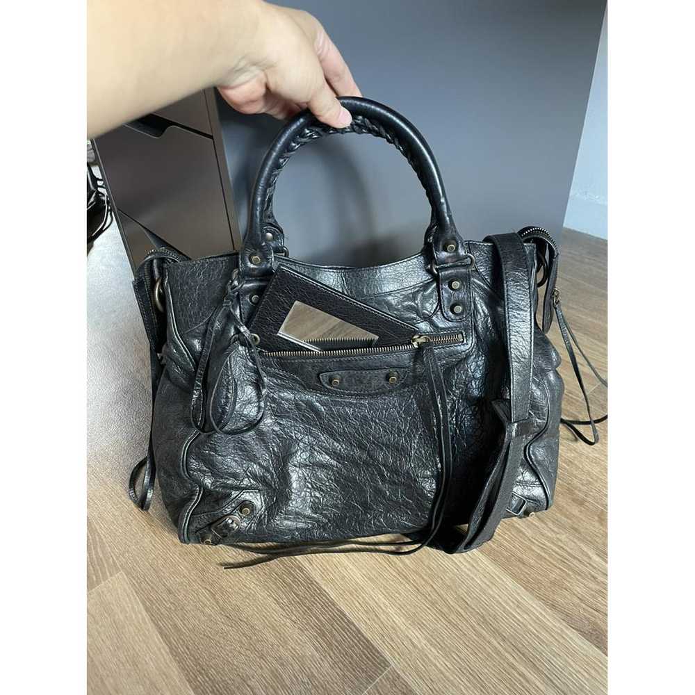 Balenciaga Vélo leather handbag - image 2