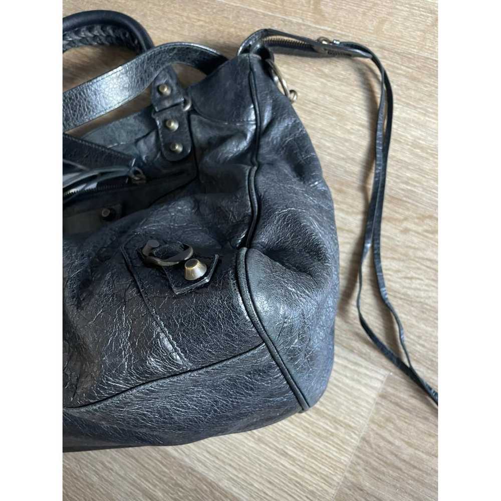 Balenciaga Vélo leather handbag - image 5