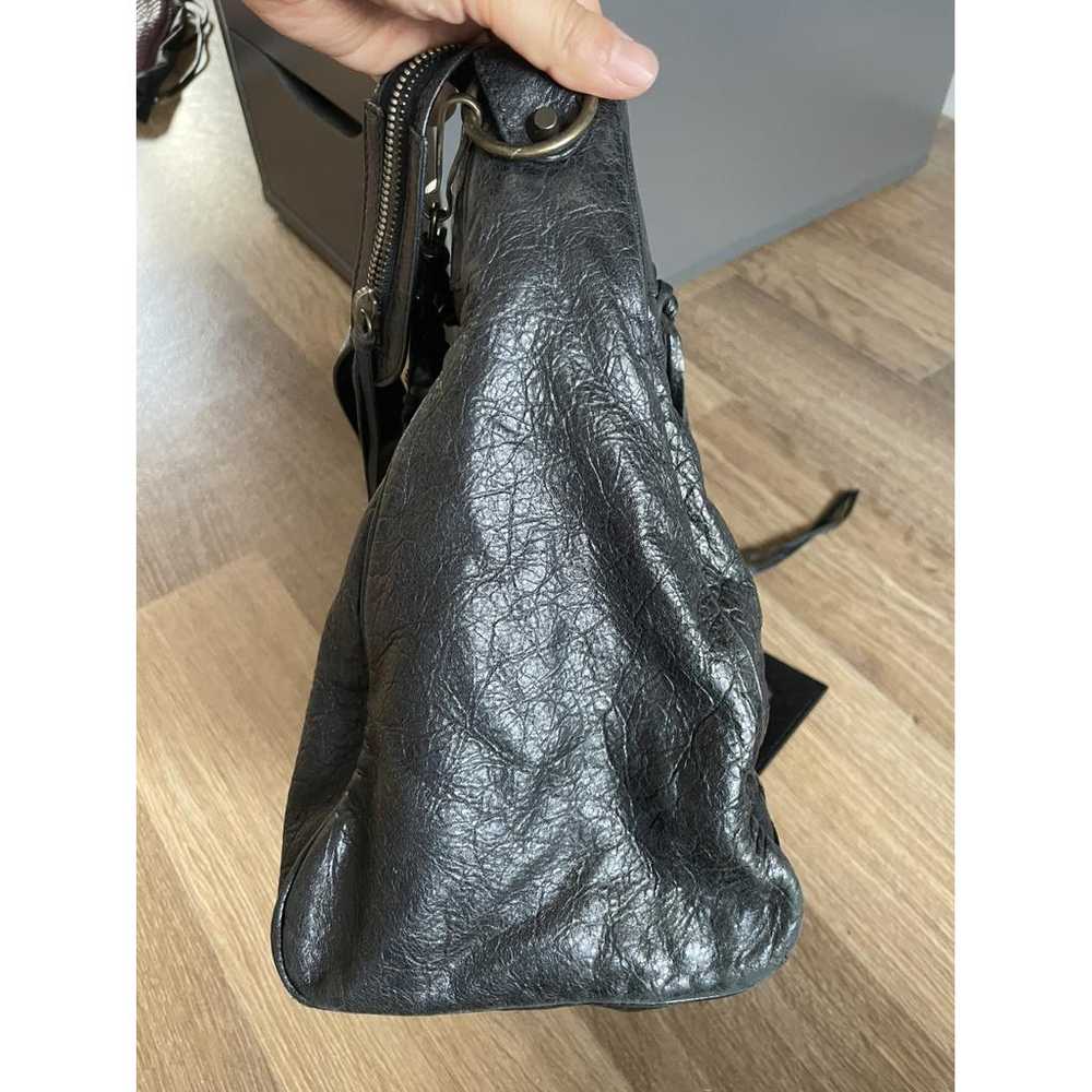 Balenciaga Vélo leather handbag - image 8