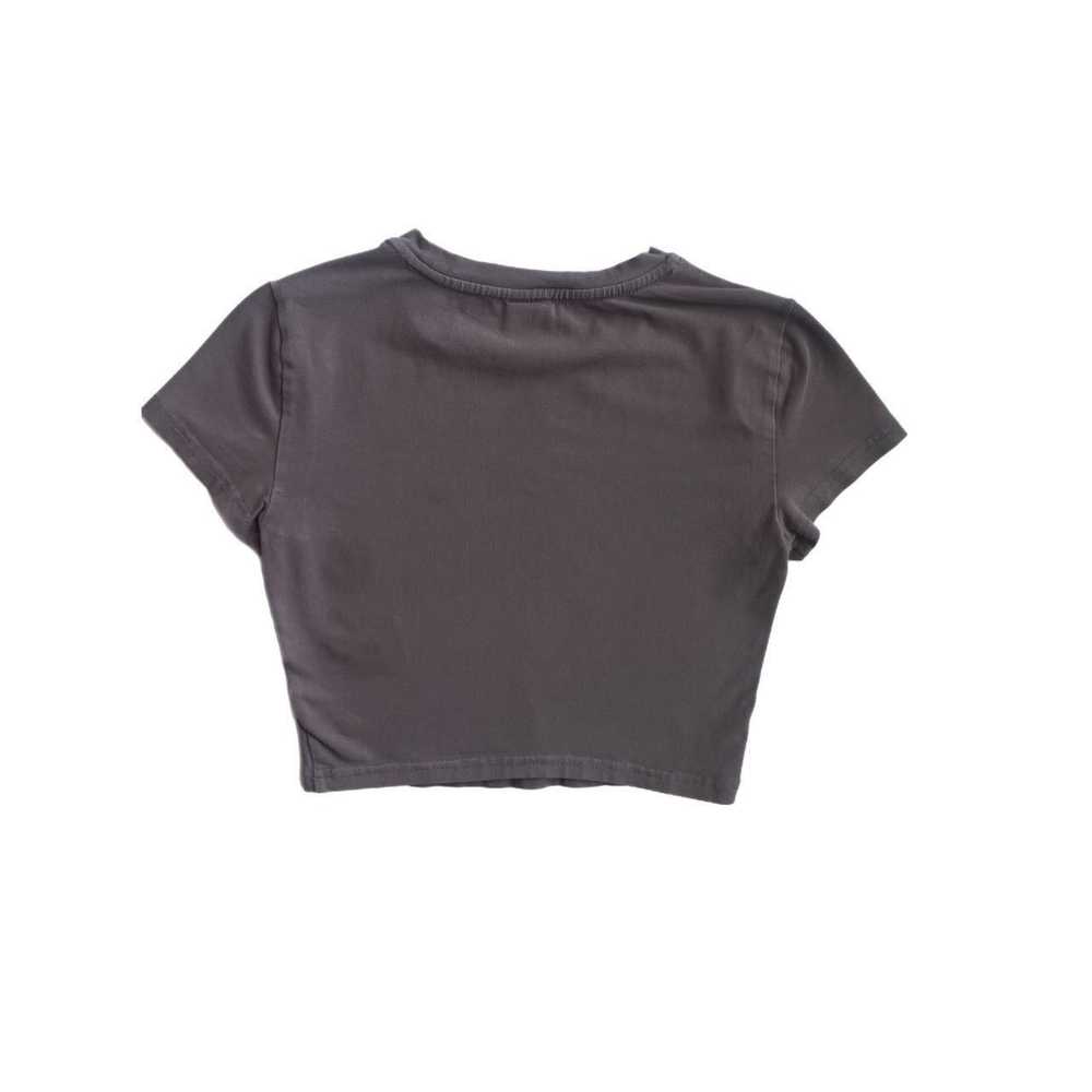 Aritzia × Tna brown aritzia tna cropped t-shirt - image 2