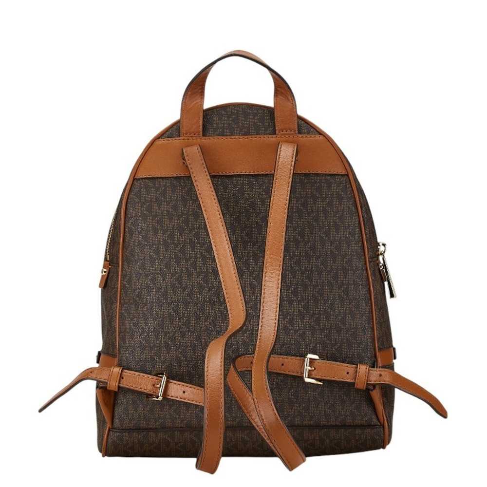 Michael Kors Michael Kors MK Monogram Backpack Br… - image 4