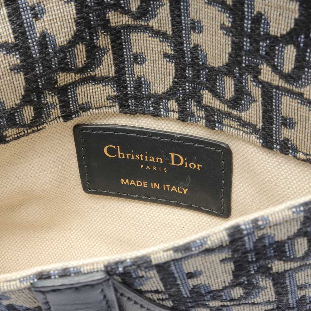 Dior Dior Saddle Oblique Body Bag Waist Canvas Le… - image 4