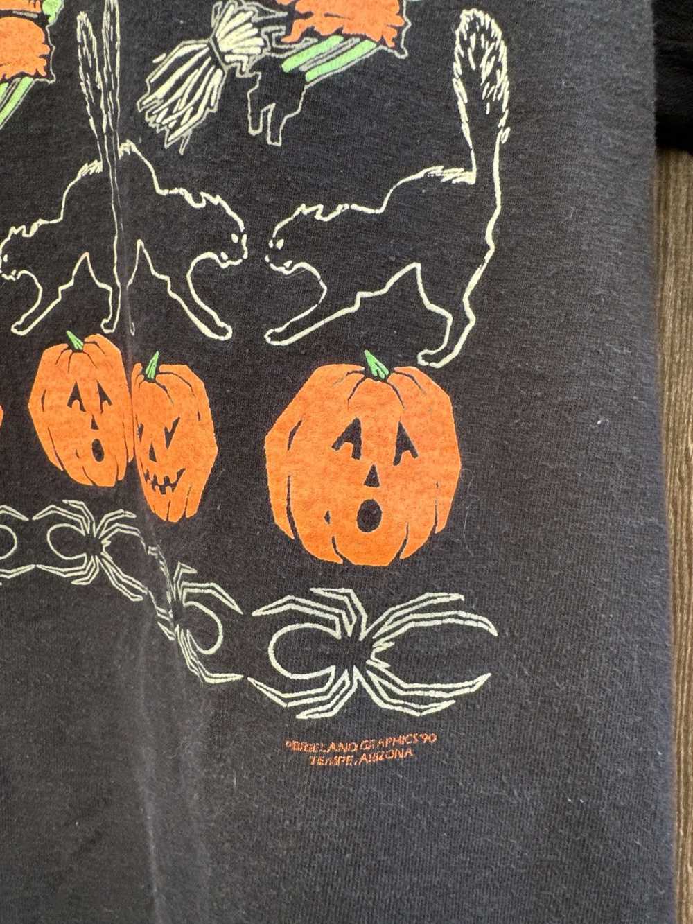 Streetwear × Vintage Happy Halloween shirt - image 2