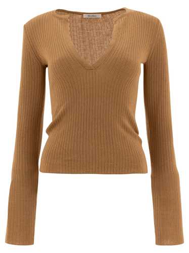 Max Mara Max Mara "urlo" Cashmere And Silk Sweate… - image 1