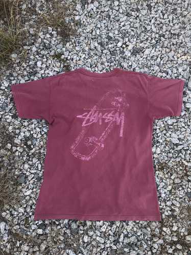 Streetwear × Stussy Distressed Skateboarding Stus… - image 1