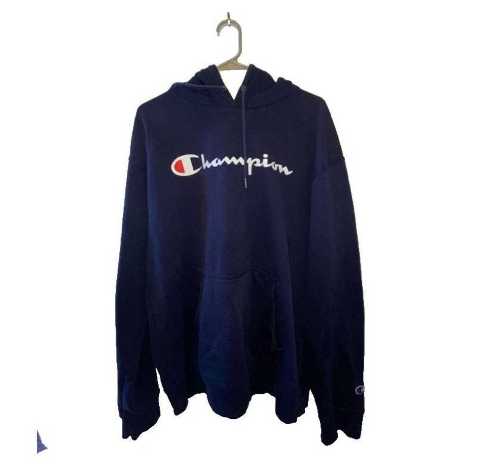 Champion Navy champion hoodie - image 1