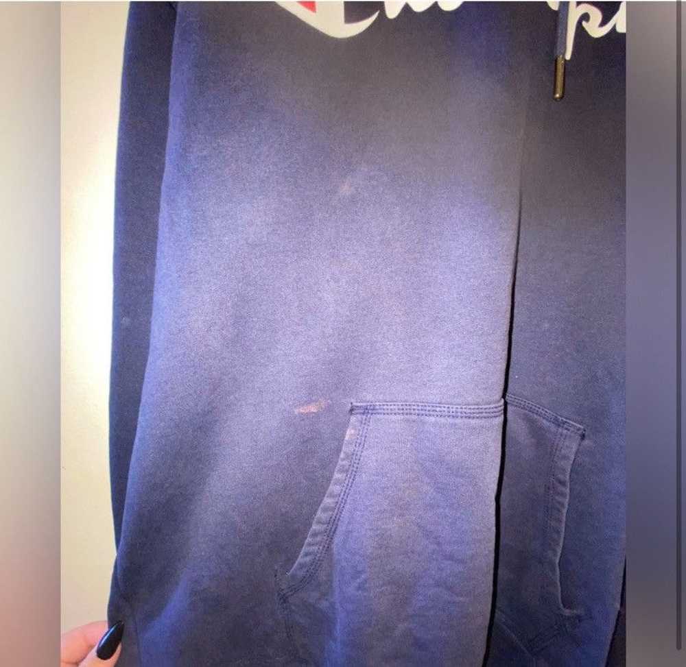 Champion Navy champion hoodie - image 2