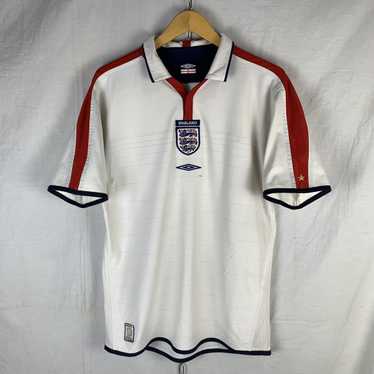 Soccer Jersey × Vintage Reversible Vintage Englan… - image 1