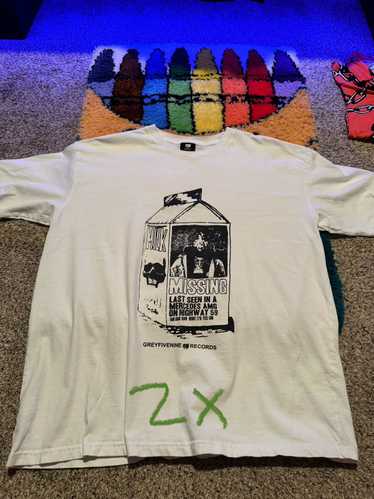 G59 Records Scrim milk carton tee