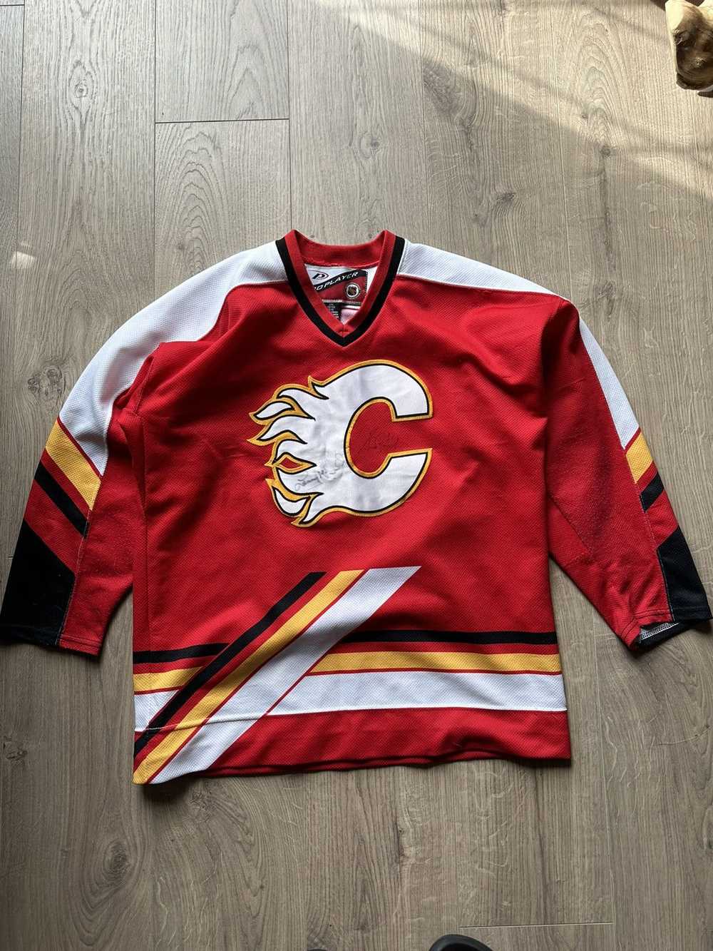 Hockey Jersey × Pro Player × Vintage Calgary Flam… - image 1