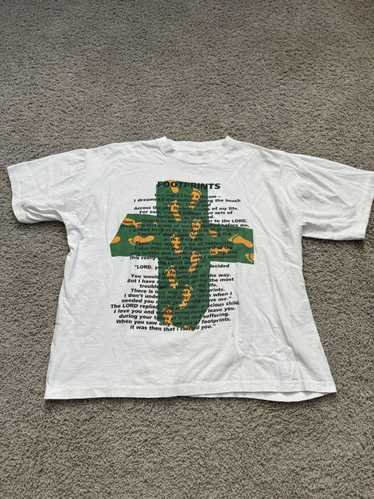 Fruit Of The Loom Footprints Jesus shirt