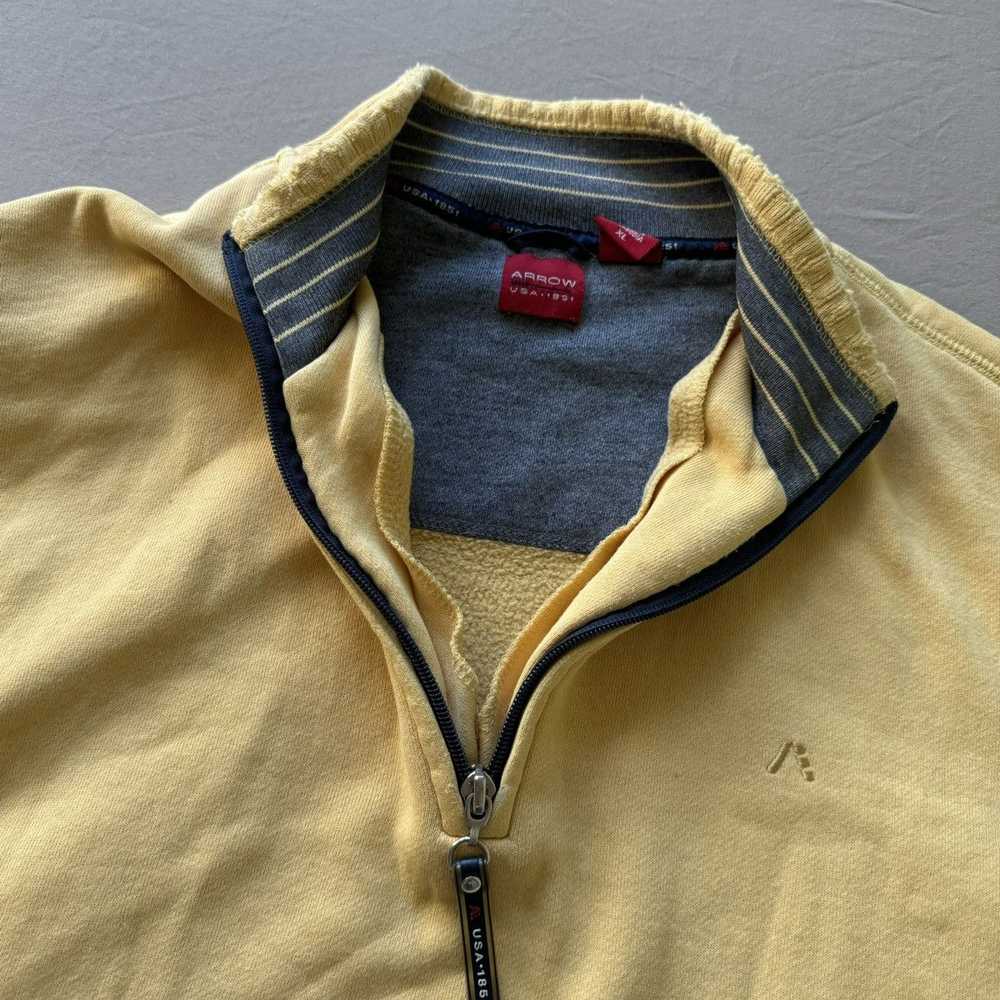 Arrow × Vintage Vintage Arrow Quarter Zip Sweatsh… - image 5