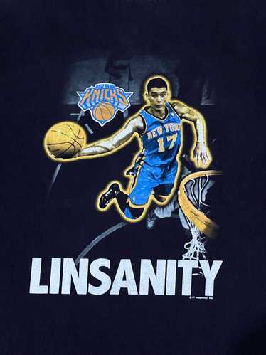 New York Knicks Jeremy Lin Linsanity Tshirt Sz L