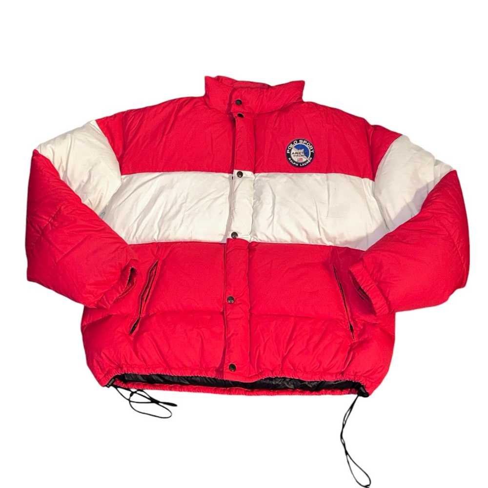 Polo Sport Arctic Challenge Puffer Jacket Sz L - image 1