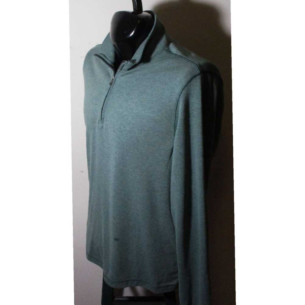 Michael Kors Luxurious Green Long Sleeve Half Zip… - image 4