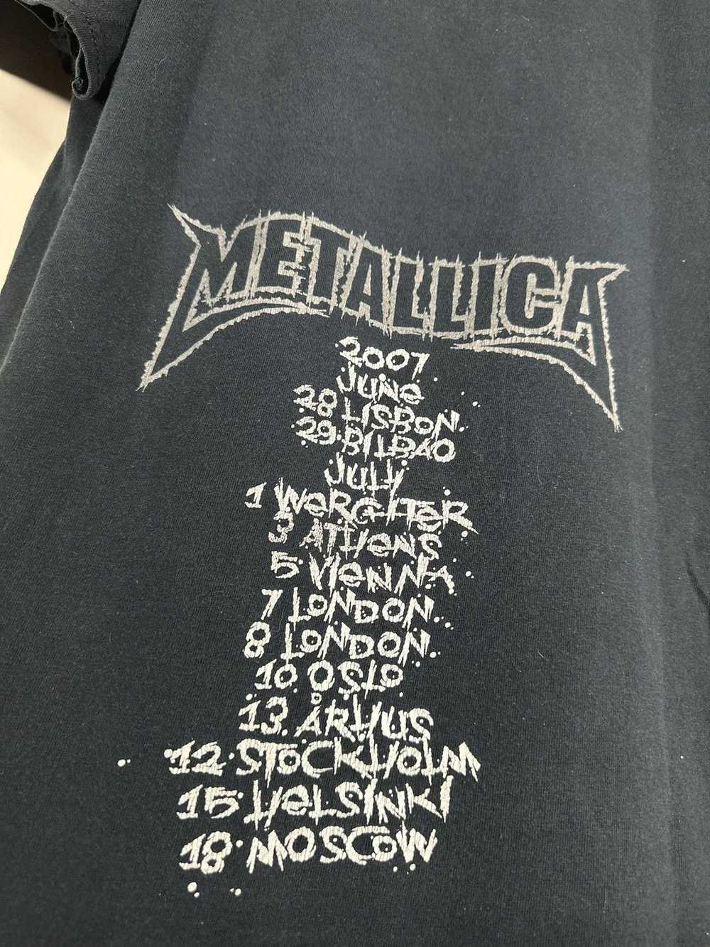 Band Tees × Metallica × Vintage VINTAGE 2007 META… - image 10