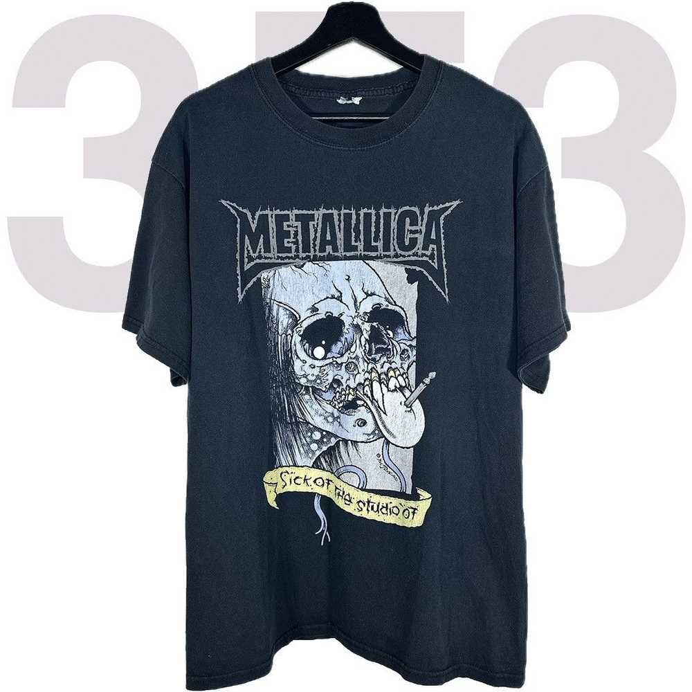 Band Tees × Metallica × Vintage VINTAGE 2007 META… - image 1