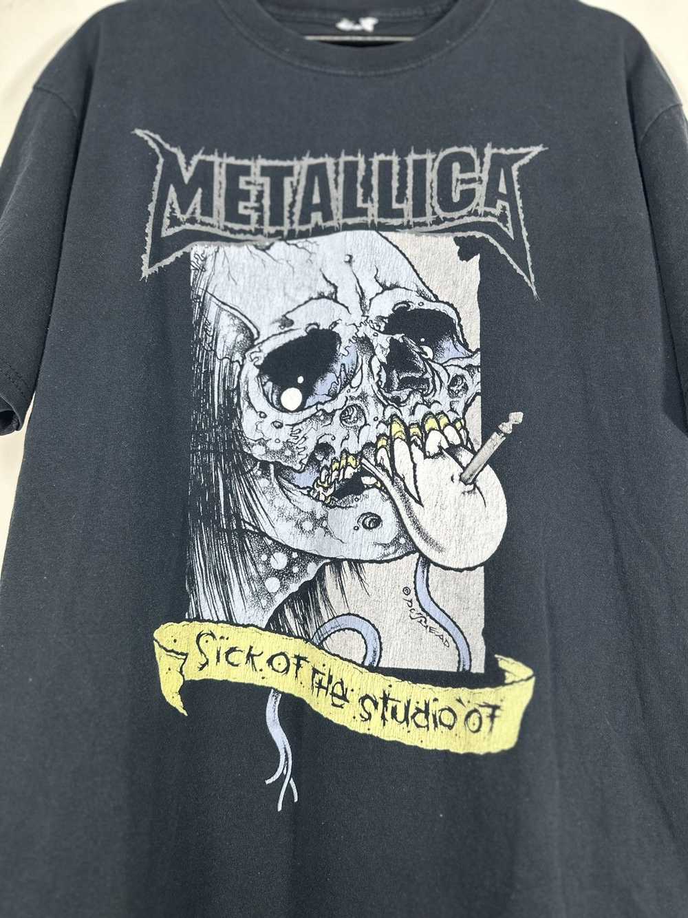 Band Tees × Metallica × Vintage VINTAGE 2007 META… - image 5