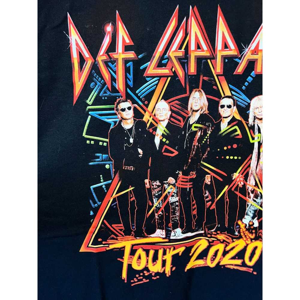 Gildan 2020 Def Leppard Tour Concert Rock Band Sh… - image 2