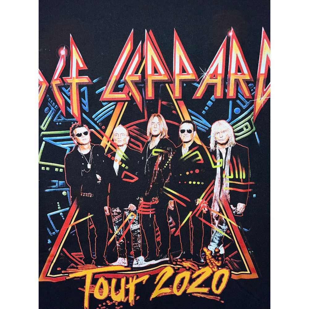 Gildan 2020 Def Leppard Tour Concert Rock Band Sh… - image 3