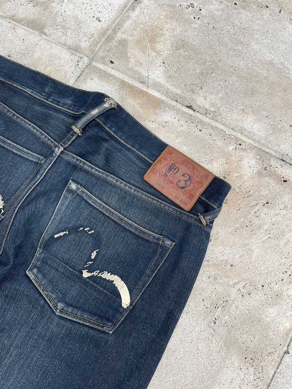 Evisu Evisu Selvedge Denim Jeans 36x34 Japanese L… - image 3