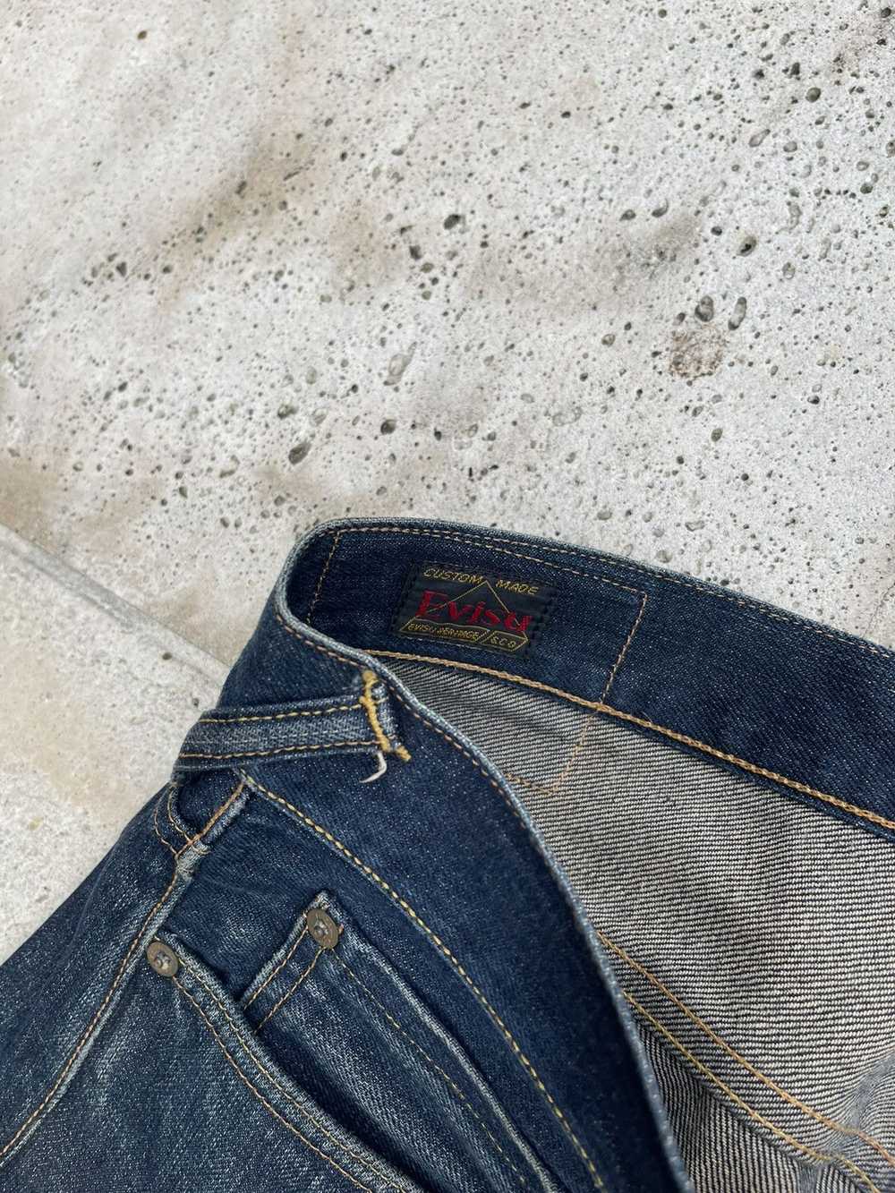 Evisu Evisu Selvedge Denim Jeans 36x34 Japanese L… - image 6