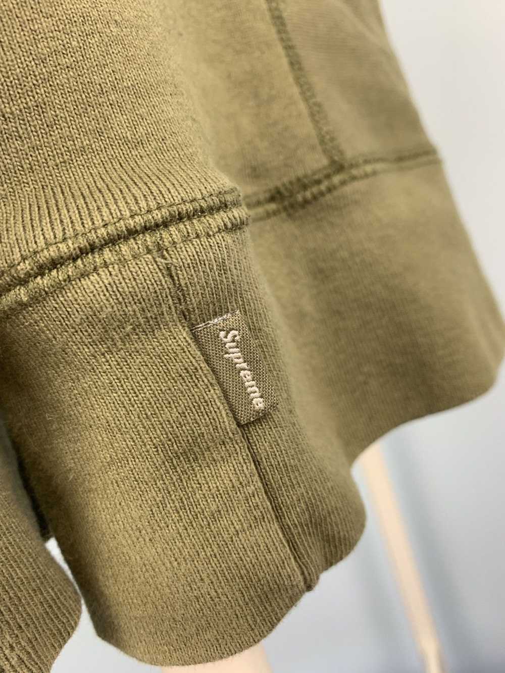 Supreme Supreme Chrome Classic Logo Hoodie Olive - image 2