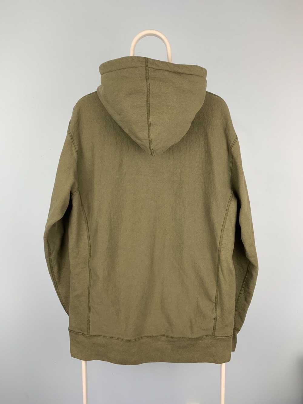 Supreme Supreme Chrome Classic Logo Hoodie Olive - image 5